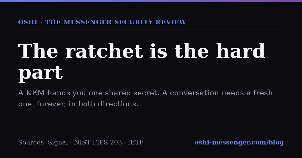 Opening card for the article &ldquo;The ratchet is the hard part&rdquo;